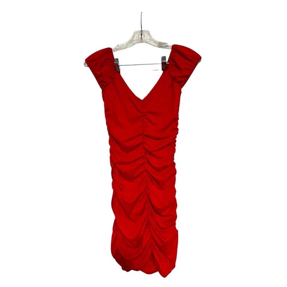 Red‎ Bodycon Dress Size Small, Planet Gold